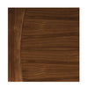 Contemporary Design Cadiz Prefinished Walnut Door from Deanta UK