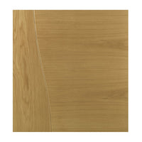 Cadiz Real American White Oak Crown Cut Veneer Fire Door - Prefinished - 1/2 Hour Fire Rated