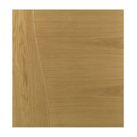 Cadiz Real American White Oak Crown Cut Veneer Single Evokit Pocket Door Detail - Prefinished