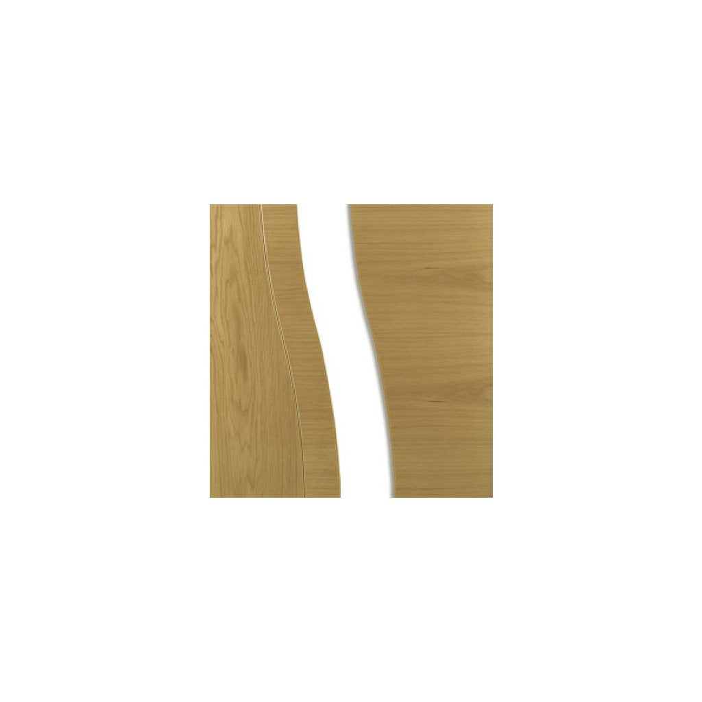 Cadiz oak designer interior door from Deanta UK