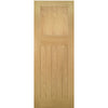 Bespoke Cambridge Period Oak Internal Door Pair - Unfinished