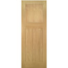 Cambridge Period Oak Fire Door - 1/2 Hour Rated - Unfinished