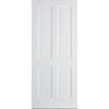 Canterbury 4P DSN Evokit Pocket Fire Door Detail - 30 Minute Fire Rated - Primed