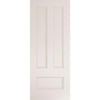 Deanta white primed panelled interior door