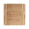 Carini 7 Panel Oak Flush Evokit Pocket Fire Door Detail - 30 Minute Fire Rated