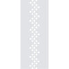 Single Glass Sliding Door - Carrington 8mm Clear Glass - Obscure Printed Design - Planeo 60 Pro Kit