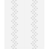 Double Glass Sliding Door - Carrington 8mm Obscure Glass - Obscure Printed Design - Planeo 60 Pro Kit