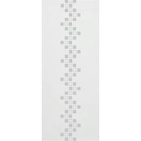 Single Glass Sliding Door - Carrington 8mm Obscure Glass - Obscure Printed Design - Planeo 60 Pro Kit