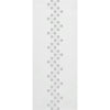 Single Glass Sliding Door - Carrington 8mm Obscure Glass - Obscure Printed Design - Planeo 60 Pro Kit