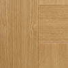 Bespoke Catalonia Flush Oak Door Pair - Prefinished