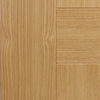 Bespoke Catalonia Flush Oak Door Pair - Prefinished