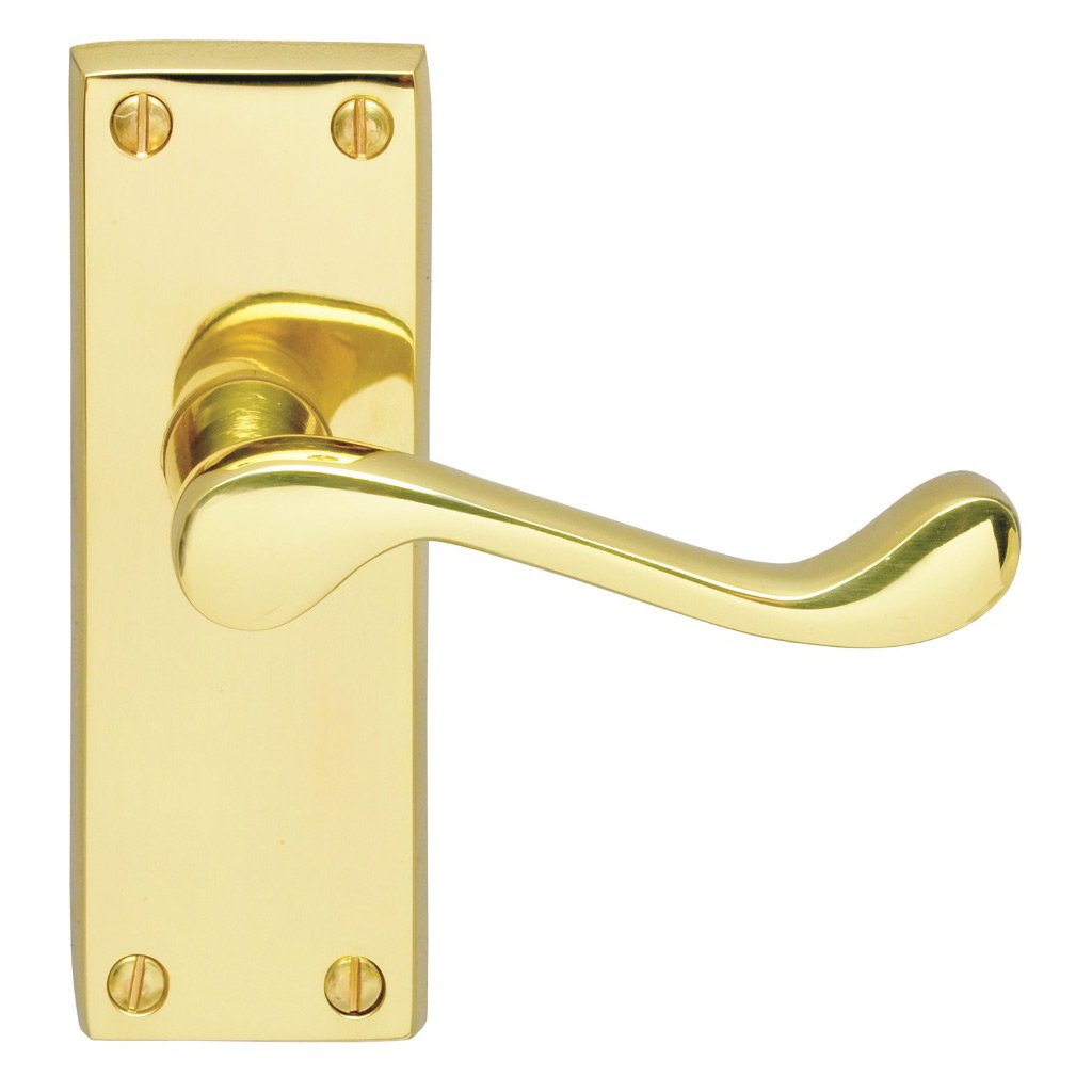 DL55 Victorian Scroll Lever Latch Handles - 3 Finishes
