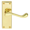 DL55 Victorian Scroll Lever Latch Handles - 3 Finishes