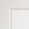 Cesena White 1 Panel Door Pair - Prefinished