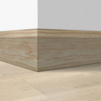 LPD; Chamfered Oak Veneer Skirtings on Solid Core - Not decorated