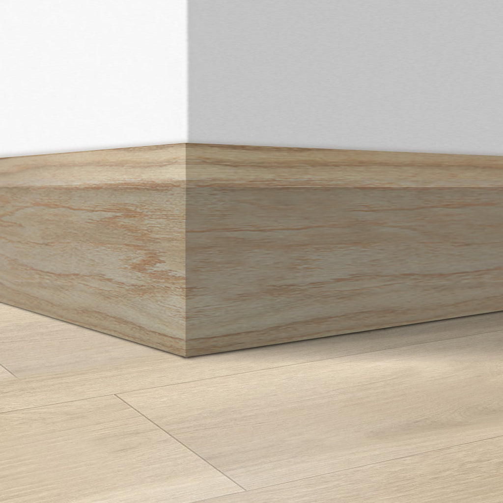 LPD; Chamfered Oak Veneer Skirtings on Solid Core - Not decorated