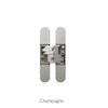 130x30mm Ceam 3D Concealed Hinge & Intumescent Pads - Suits Fire Doors - 7 Finishes