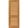 Single Sliding Door & Track - Charnwood Oak Door - Prefinished