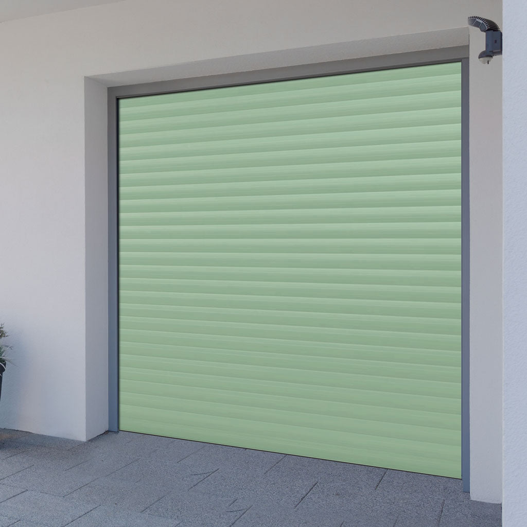 Gliderol Electric Insulated Roller Garage Door from 1900 to 1994mm Wide - Chartwell Green