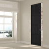 Chelsea 4 Panel Black Painted Absolute Evokit Single Pocket Door - Prefinished