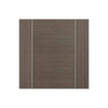 Two Sliding Wardrobe Doors & Frame Kit - Alcaraz Chocolate Grey Door - Prefinished