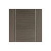 Bespoke Chocolate Grey Alcaraz Door - 2 Door Wardrobe and Frame Kit - Prefinished