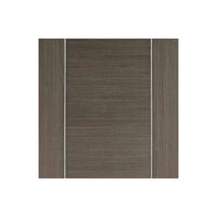 Bespoke Chocolate Grey Alcaraz Door - 2 Door Wardrobe and Frame Kit - Prefinished