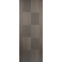 Bespoke Apollo Chocolate Grey Flush Single Pocket Door Detail - Prefinished