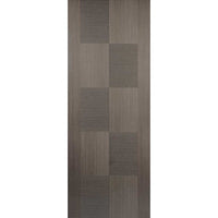 Bespoke Thruslide Apollo Chocolate Grey Flush Door - 2 Sliding Doors and Frame Kit - Prefinished