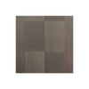 Bespoke Apollo Chocolate Grey Flush Door - 2 Door Wardrobe and Frame Kit - Prefinished