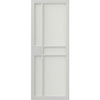 JB Kind Industrial City White Panel Internal Door - Prefinished