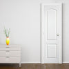 OUTLET - Textured Classical 2 Panel Door - White Primed - Door Dirty, Bad Packaging