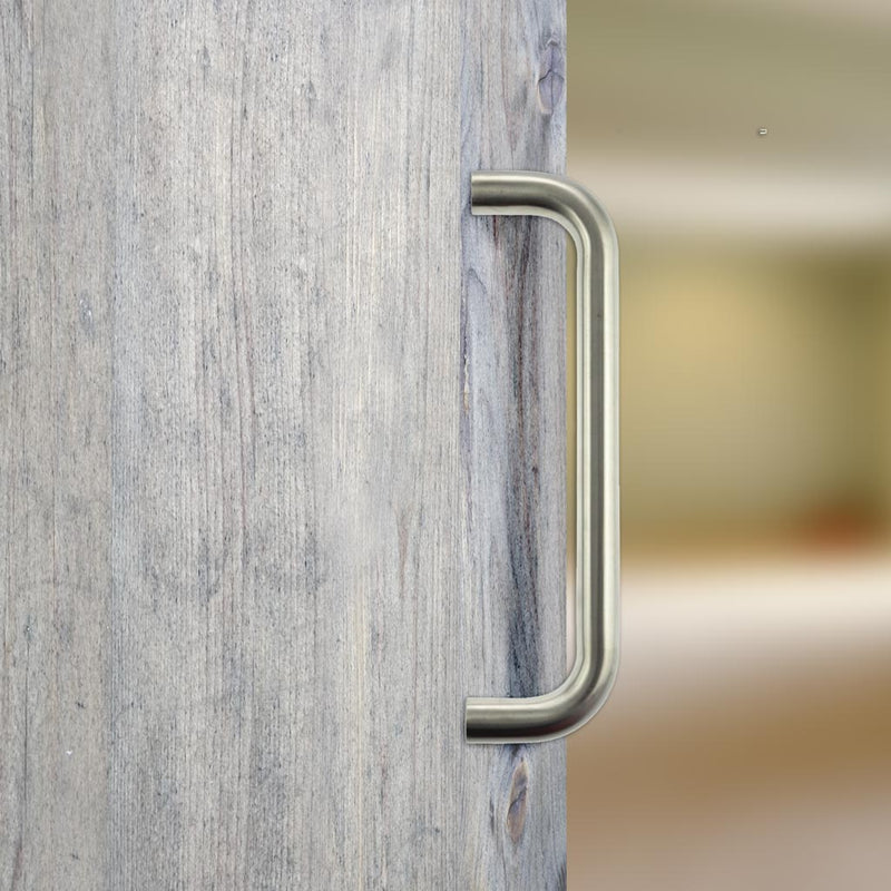 CleanTouch D Pull handle with Anti-Bacterial Coating - Satin Stainless Steel