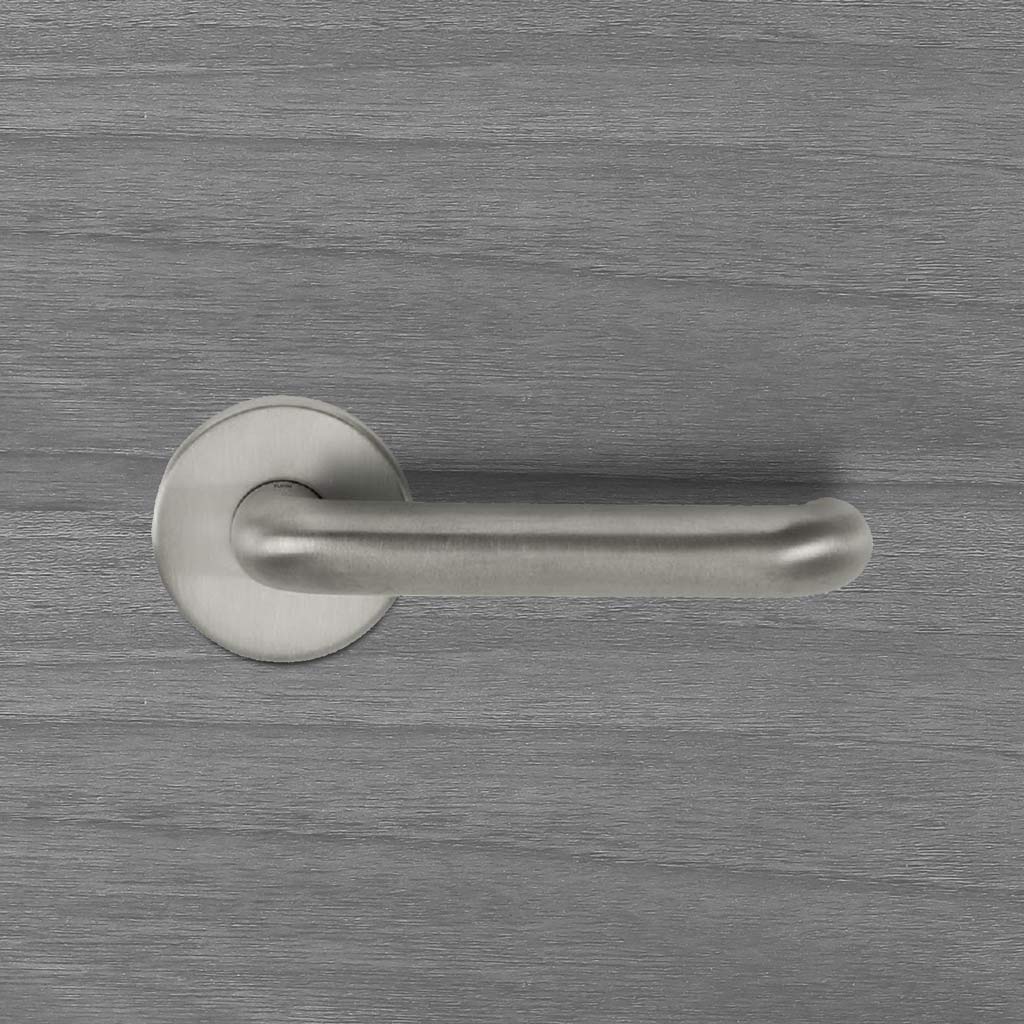 Rtd Roses CleanTouch RTD Lever on Round Rose Set with Anti-Bacterial Coating - S ...