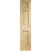 3 panel clear pine door 