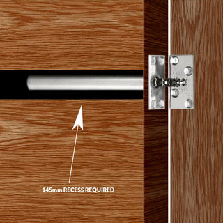 Image: AA45 Door Closer Chain Spring - 3 Finishes