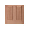 Colonial Hardwood 6 Panel External Door and Frame Set with Fittings