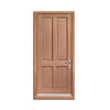 Colonial 4 Panel External Hardwood Door and Frame Set, From LPD Joinery