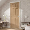 Designer varnished interior door in five colour options