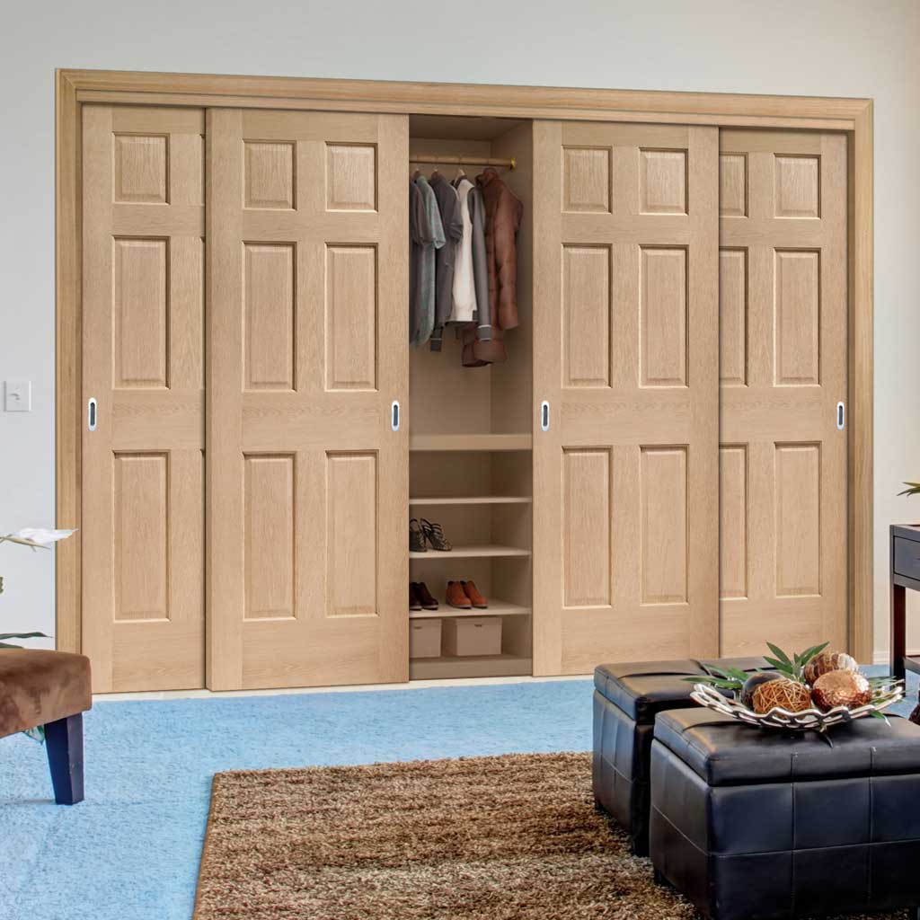 Wood panel wardrobe discount