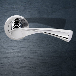 Image: Colorado Status Lever on Round Rose - Polished Chrome