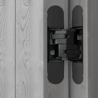 Image: 130x30mm Ceam 3D Concealed Hinge & Intumescent Pads - Suits Fire Doors - 7 Finishes