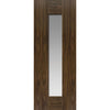 Image of flush walnut inteior door