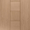 Two Sliding Doors and Frame Kit - Messina Oak Door - Unfinished