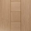 Bespoke Messina Oak Flush Door Pair - Prefinished