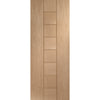 Messina Oak Double Evokit Pocket Door Detail