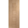 Simpli Double Door Set - Messina Oak Flush Door - Prefinished
