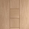 Messina Oak Flush Absolute Evokit Pocket Door Detail - Prefinished