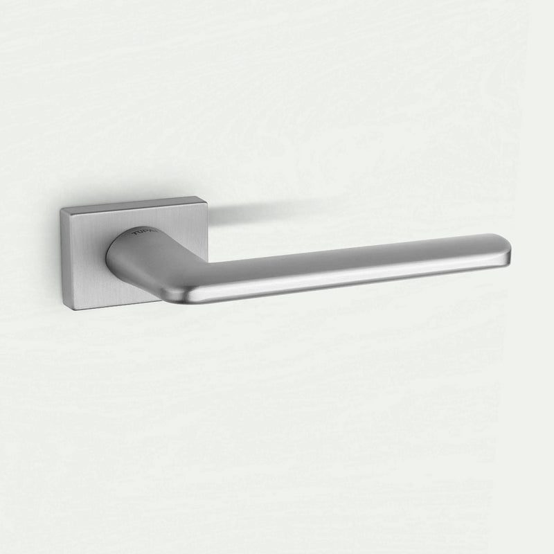 Tupai Rapido RetaLine Tavira Designer Lever on Long Rose - Satin Chrome