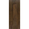 Axis Shaker Walnut Absolute Evokit Double Pocket Door Detail Panelled- Prefinished